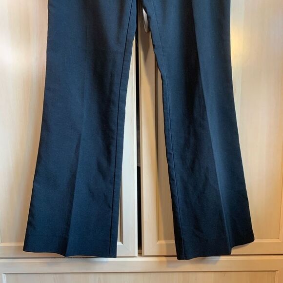 Mandee solid Black Dress Pants high waist open leg Size 3 - Picture 3 of 8